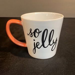 So Jelly coffee mug with jellyfish